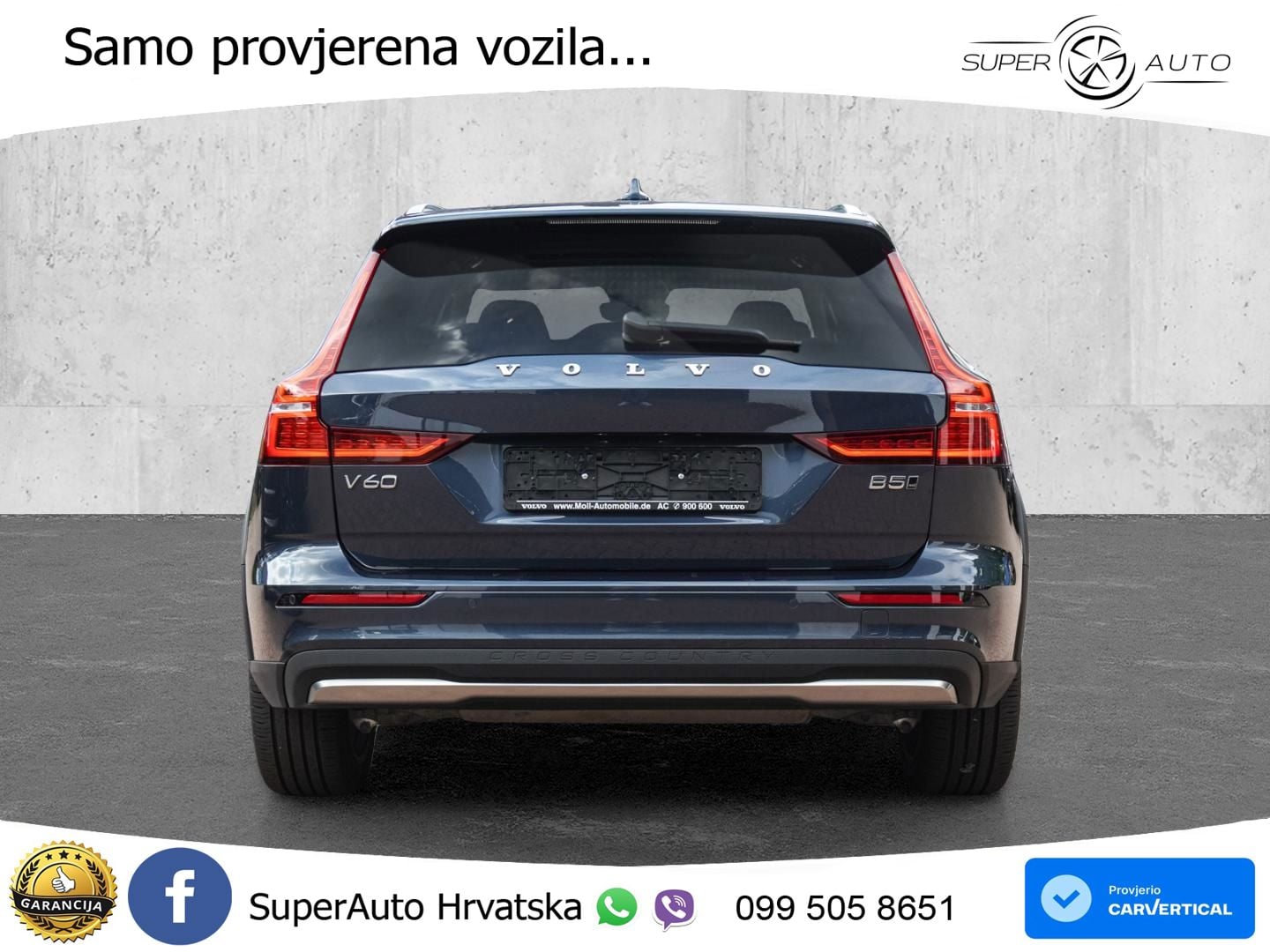 Volvo V60 Cross Country 2.0 B5 AWD Automatic LED+GR SJED+ACC