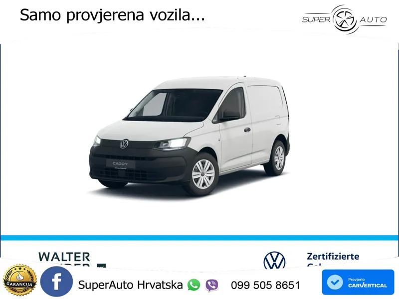 Volkswagen Caddy Der neue Caddy Cargo 2.0 TDI 75 kW 6-Gang 102 KS