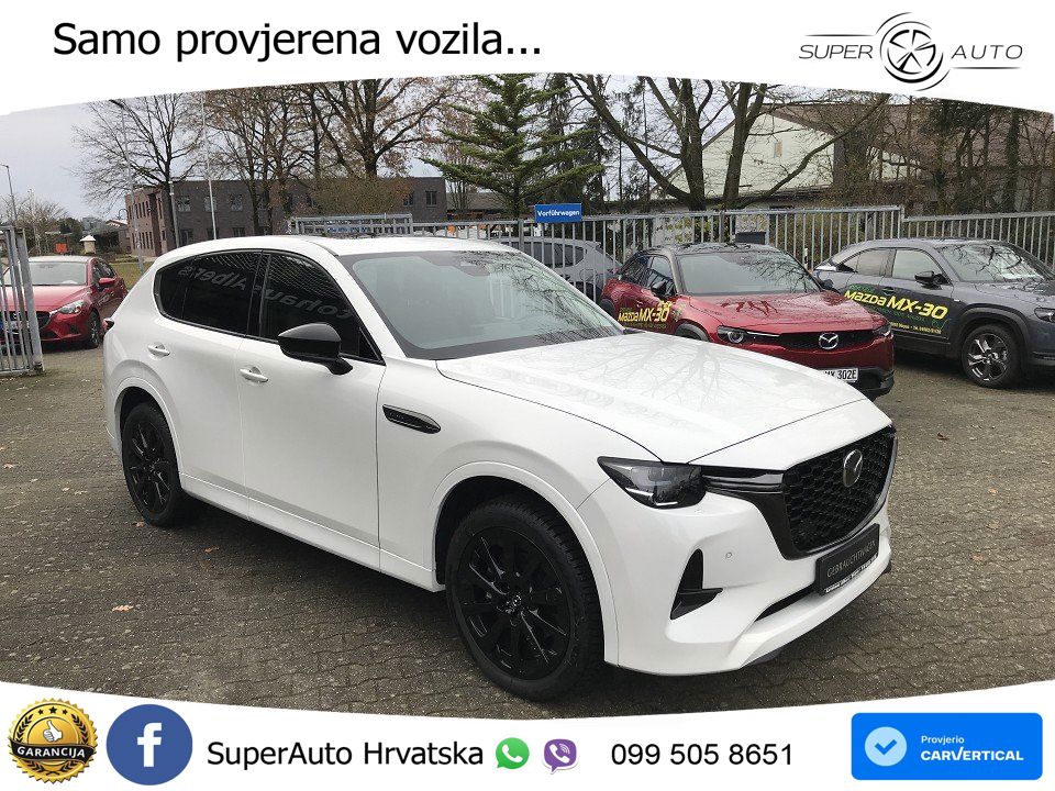 Mazda CX-60 3.3 e-Skyactiv D (200 KS) Automatic MATRIX+GR SJED+KAM
