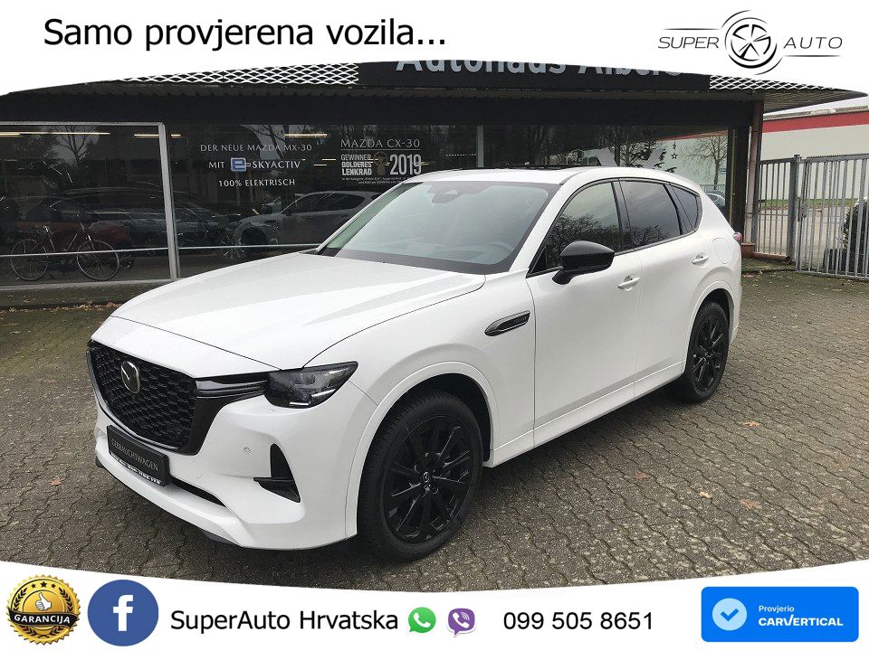 Mazda CX-60 3.3 e-Skyactiv D (200 KS) Automatic MATRIX+GR SJED+KAM