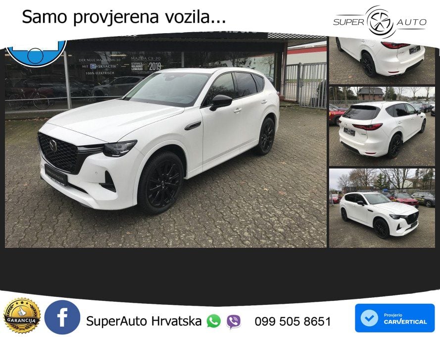Mazda CX-60 3.3 e-Skyactiv D (200 KS) Automatic MATRIX+GR SJED+KAM