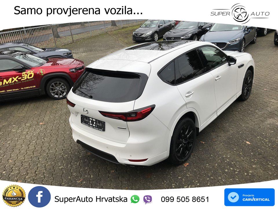 Mazda CX-60 3.3 e-Skyactiv D (200 KS) Automatic MATRIX+GR SJED+KAM
