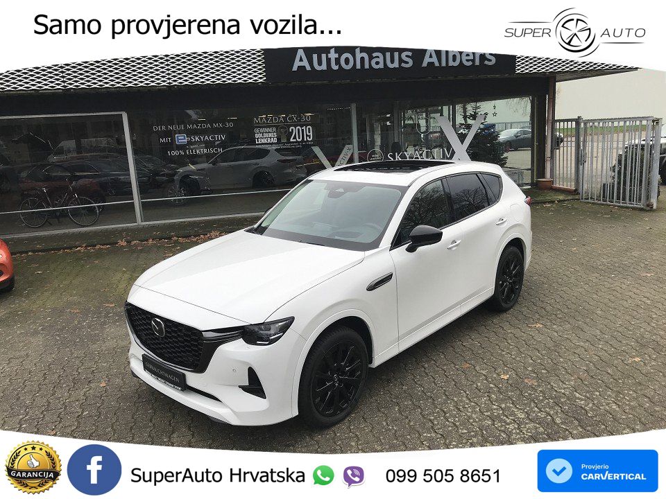 Mazda CX-60 3.3 e-Skyactiv D (200 KS) Automatic MATRIX+GR SJED+KAM