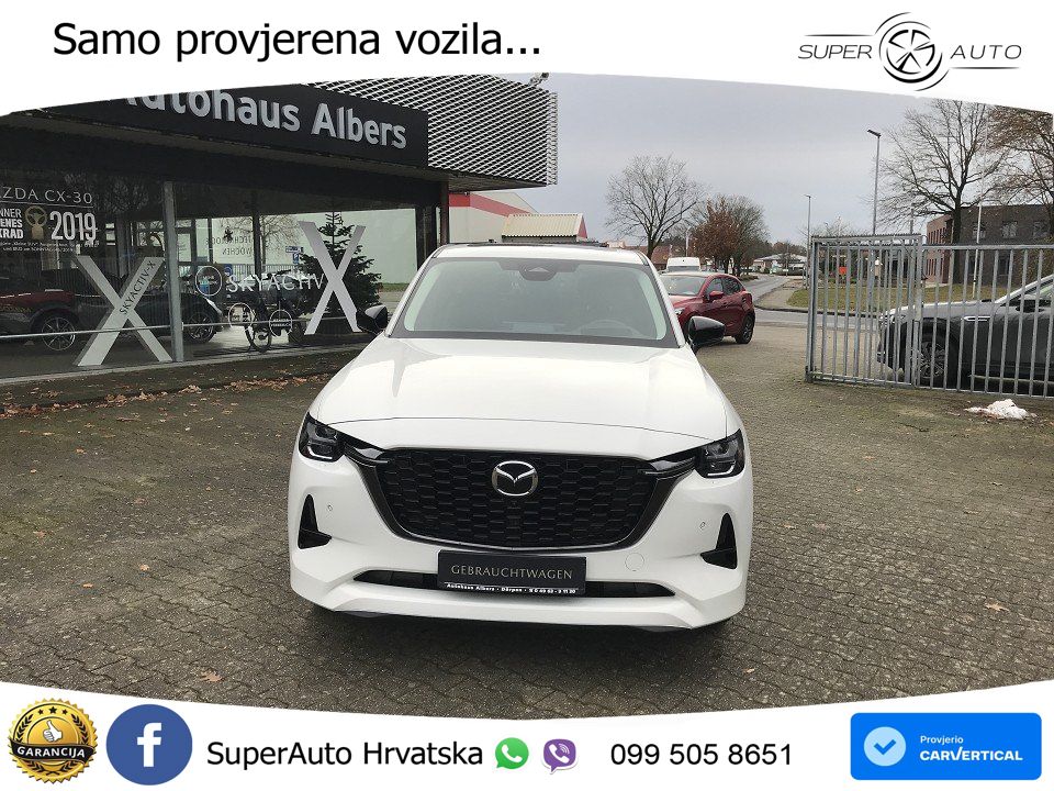 Mazda CX-60 3.3 e-Skyactiv D (200 KS) Automatic MATRIX+GR SJED+KAM