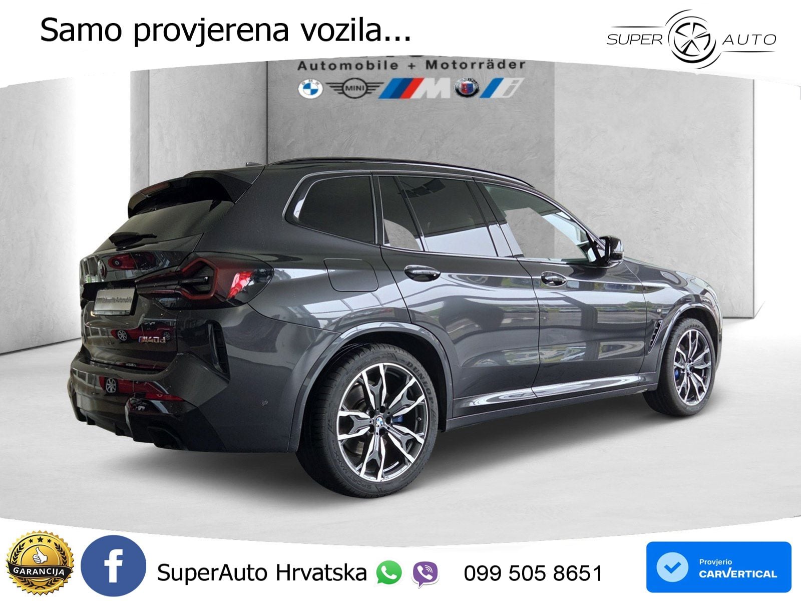 BMW X3 M40d xDrive Steptronic LED+GR SJED+ACC