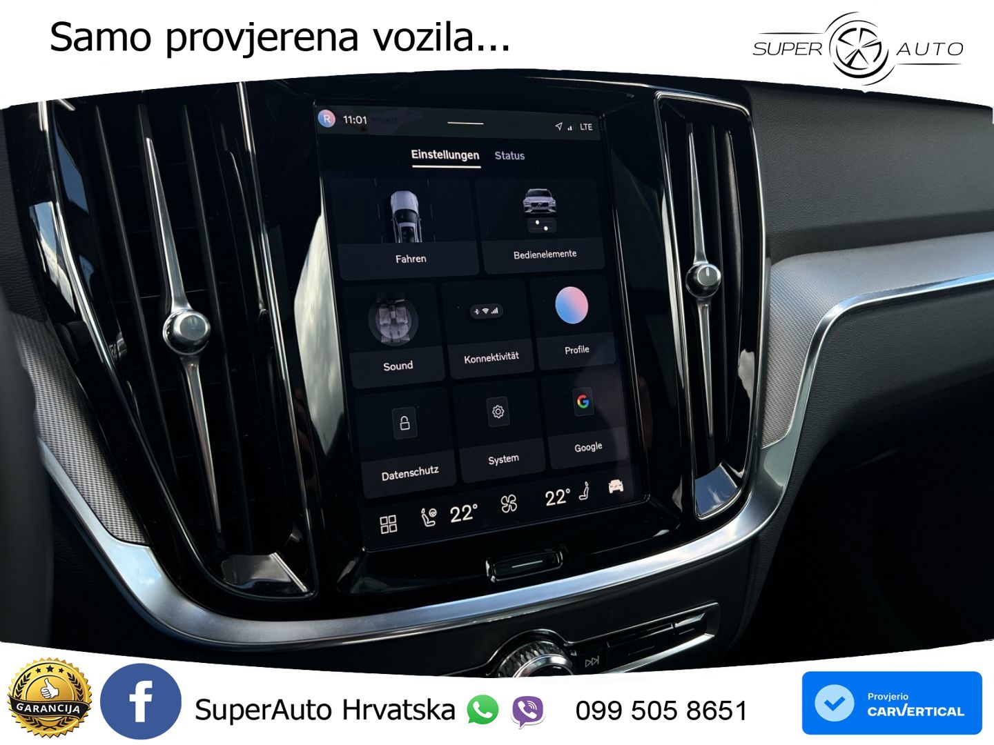 Volvo V60 2.0 B4 Benzin DCT ACC+GR SJED+360+PANO