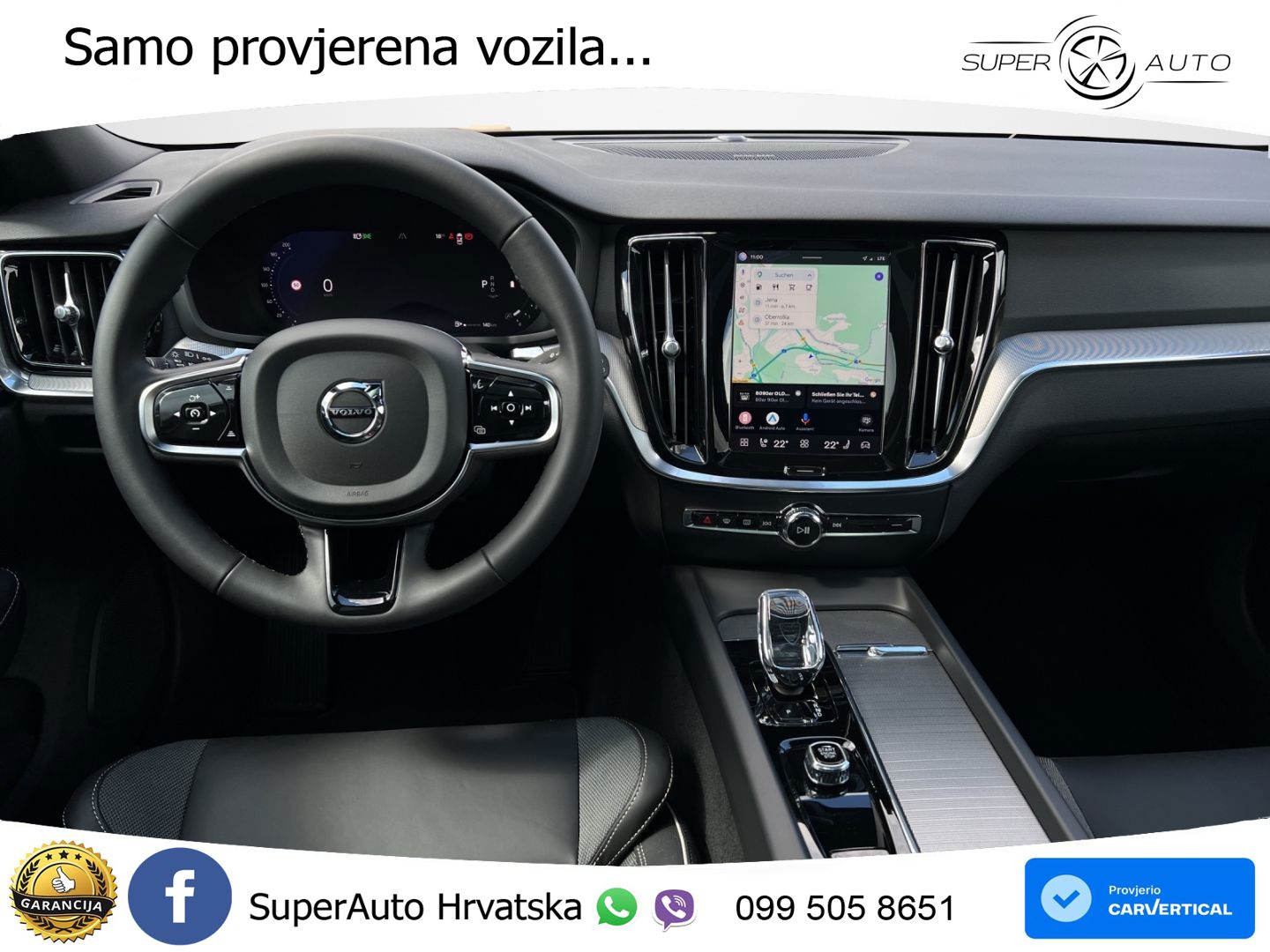 Volvo V60 2.0 B4 Benzin DCT ACC+GR SJED+360+PANO