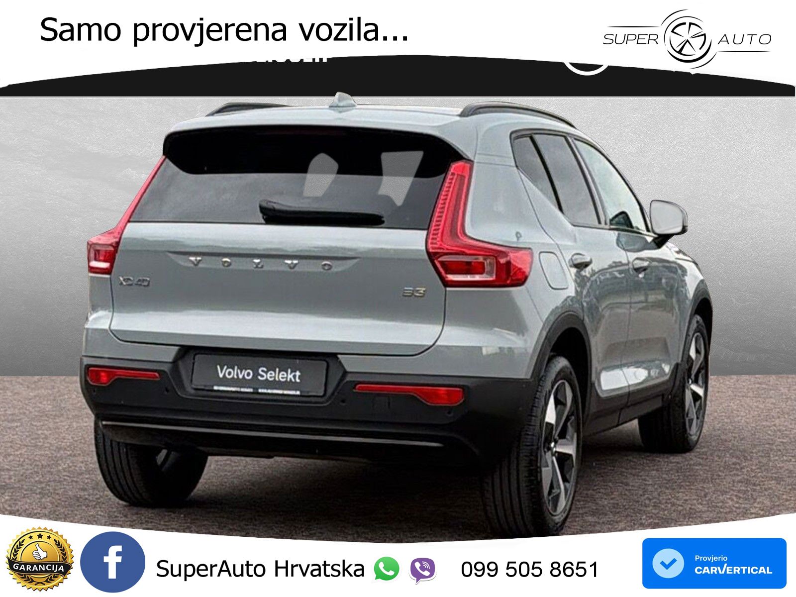 Volvo XC40 2.0 B3 163 KS Automatic LED+GR SJED+ACC