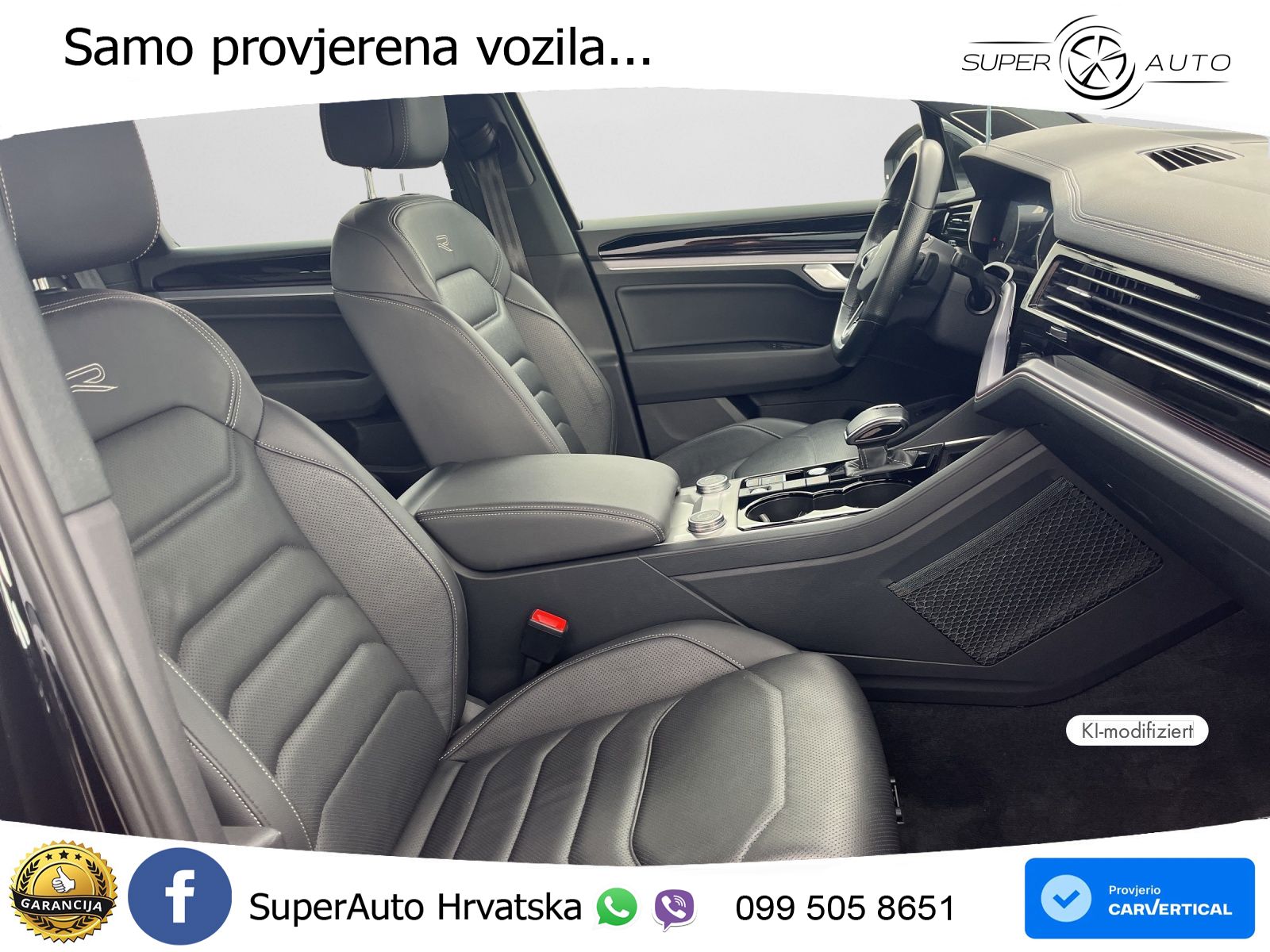 Volkswagen Touareg 3.0 V6 TDI (286 KS) 4MOTION Tiptronic R-Line ZRAČNI+ACC+4xGR SJED+KAM