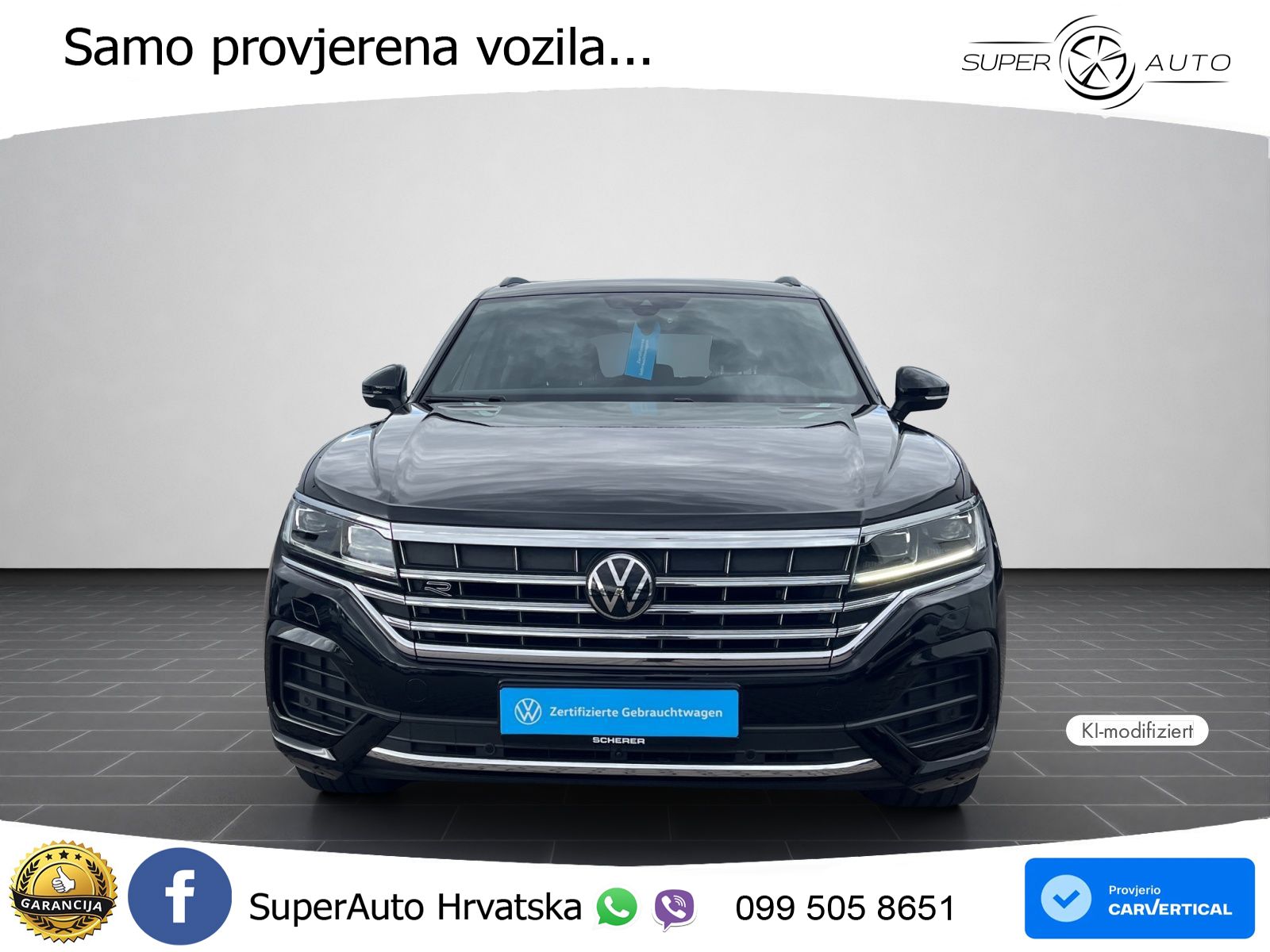 Volkswagen Touareg 3.0 V6 TDI (286 KS) 4MOTION Tiptronic R-Line ZRAČNI+ACC+4xGR SJED+KAM