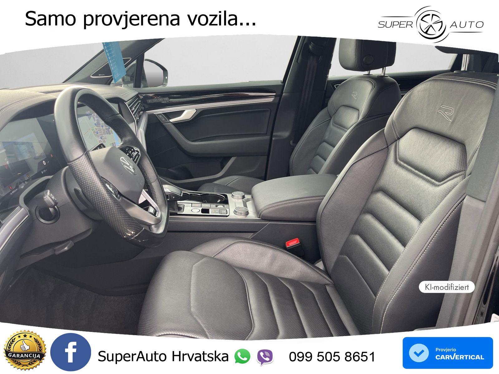 Volkswagen Touareg 3.0 V6 TDI (286 KS) 4MOTION Tiptronic R-Line ZRAČNI+ACC+4xGR SJED+KAM