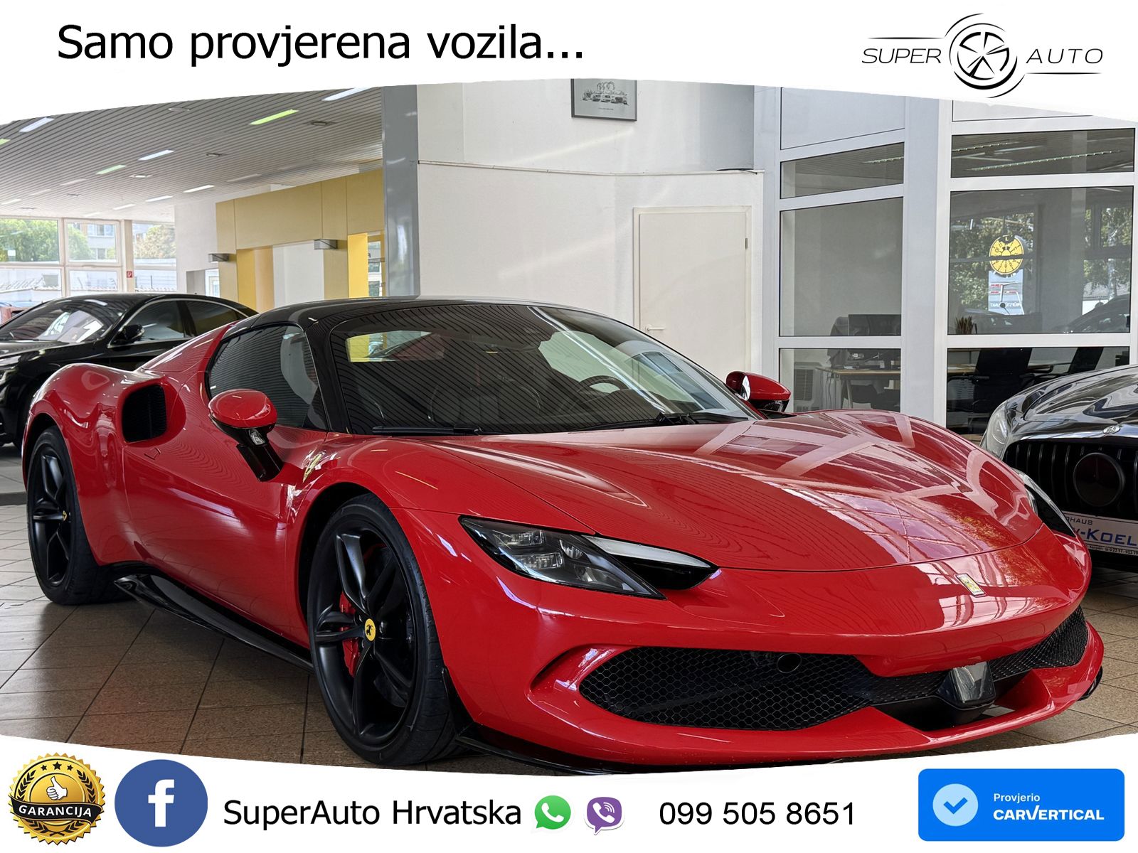 Ferrari 296 GTS 3.0 V6 (830 KS) F1 DCT