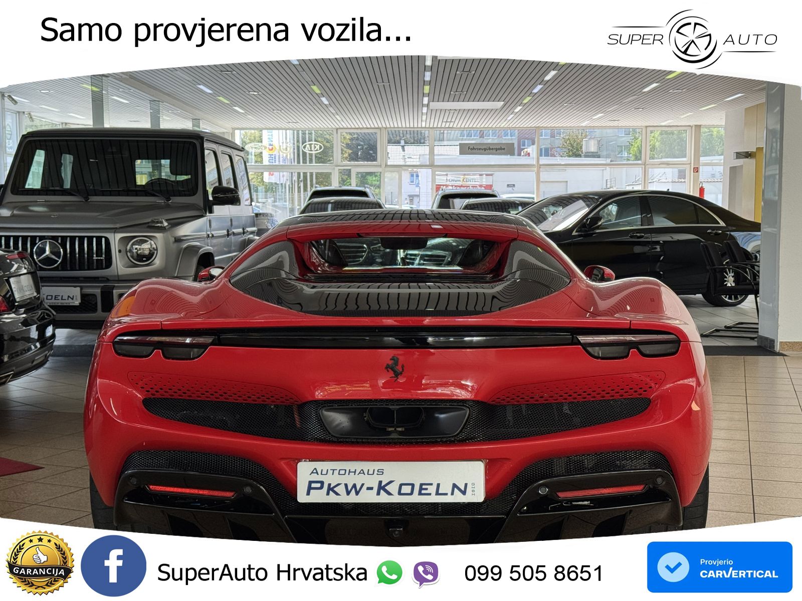 Ferrari 296 GTS 3.0 V6 (830 KS) F1 DCT