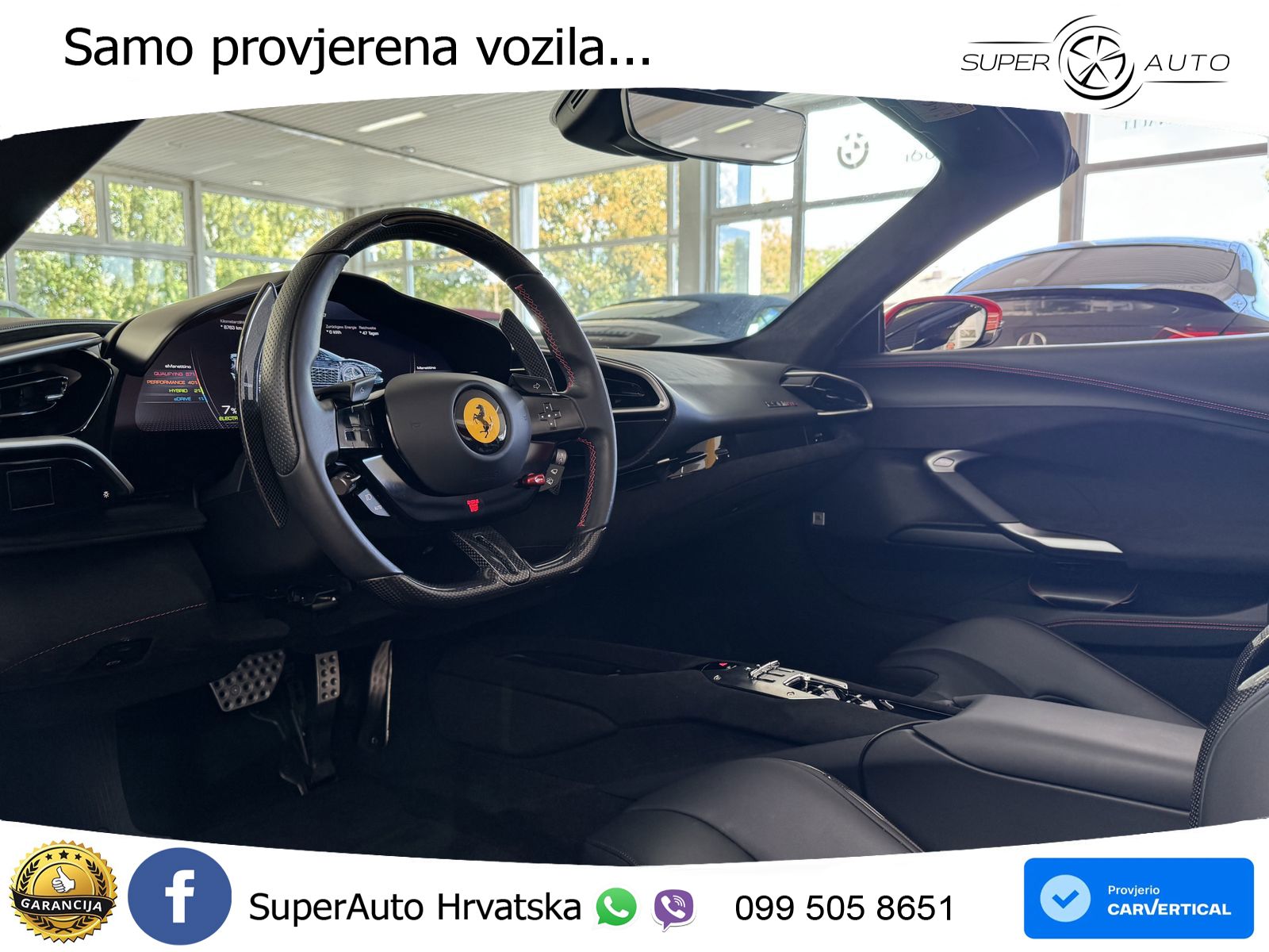 Ferrari 296 GTS 3.0 V6 (830 KS) F1 DCT