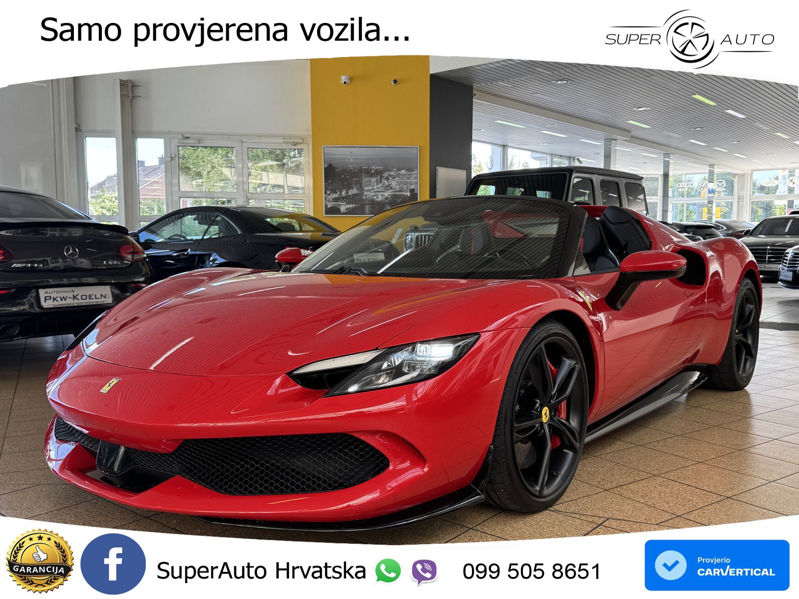 Ferrari 296 GTS 3.0 V6 (830 KS) F1 DCT