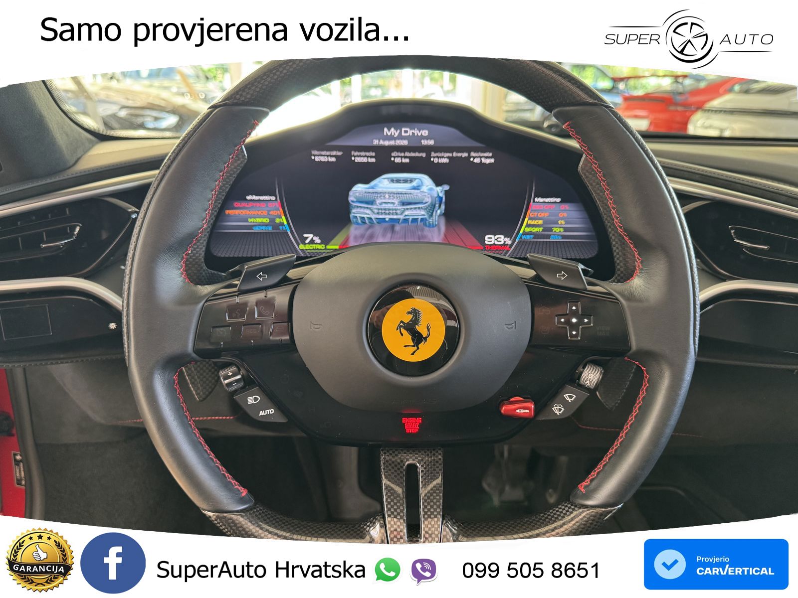 Ferrari 296 GTS 3.0 V6 (830 KS) F1 DCT