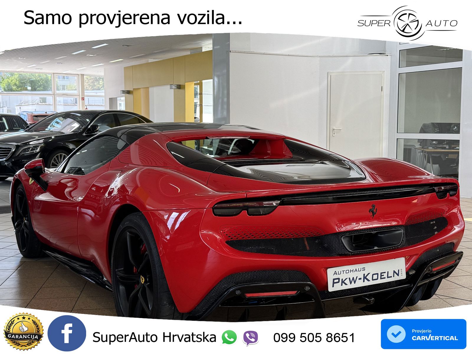 Ferrari 296 GTS 3.0 V6 (830 KS) F1 DCT