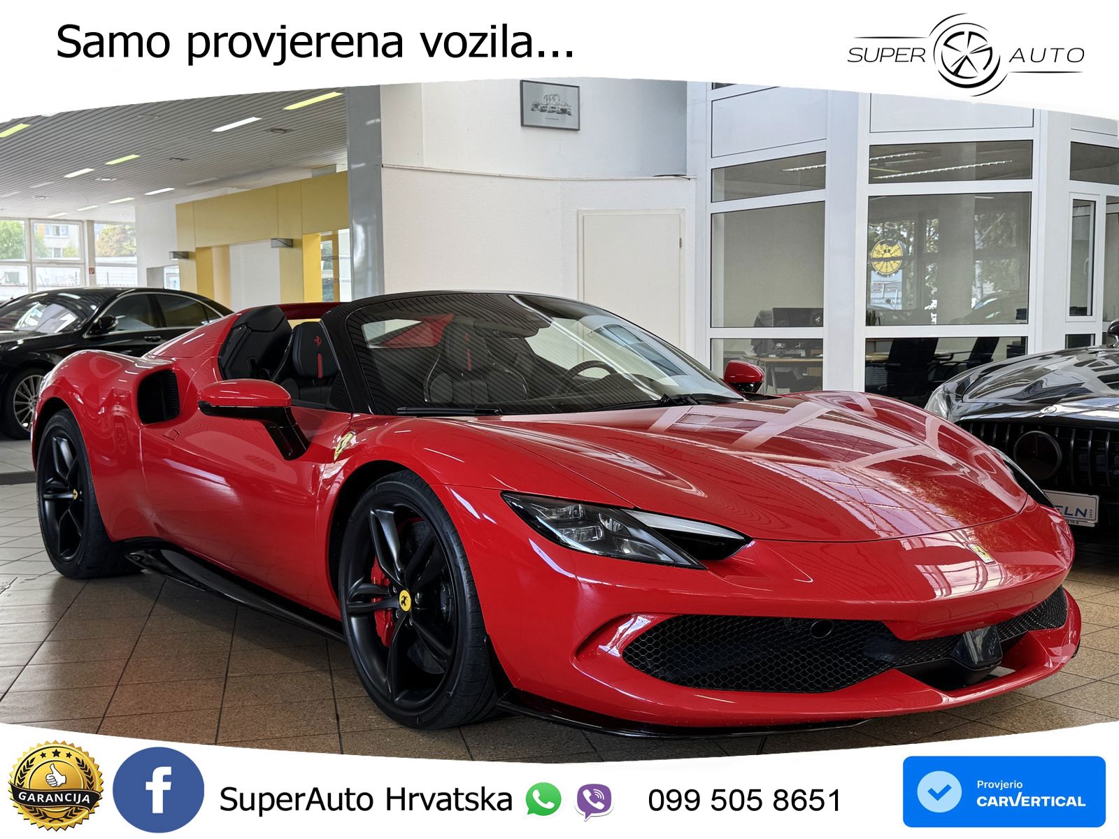 Ferrari 296 GTS 3.0 V6 (830 KS) F1 DCT