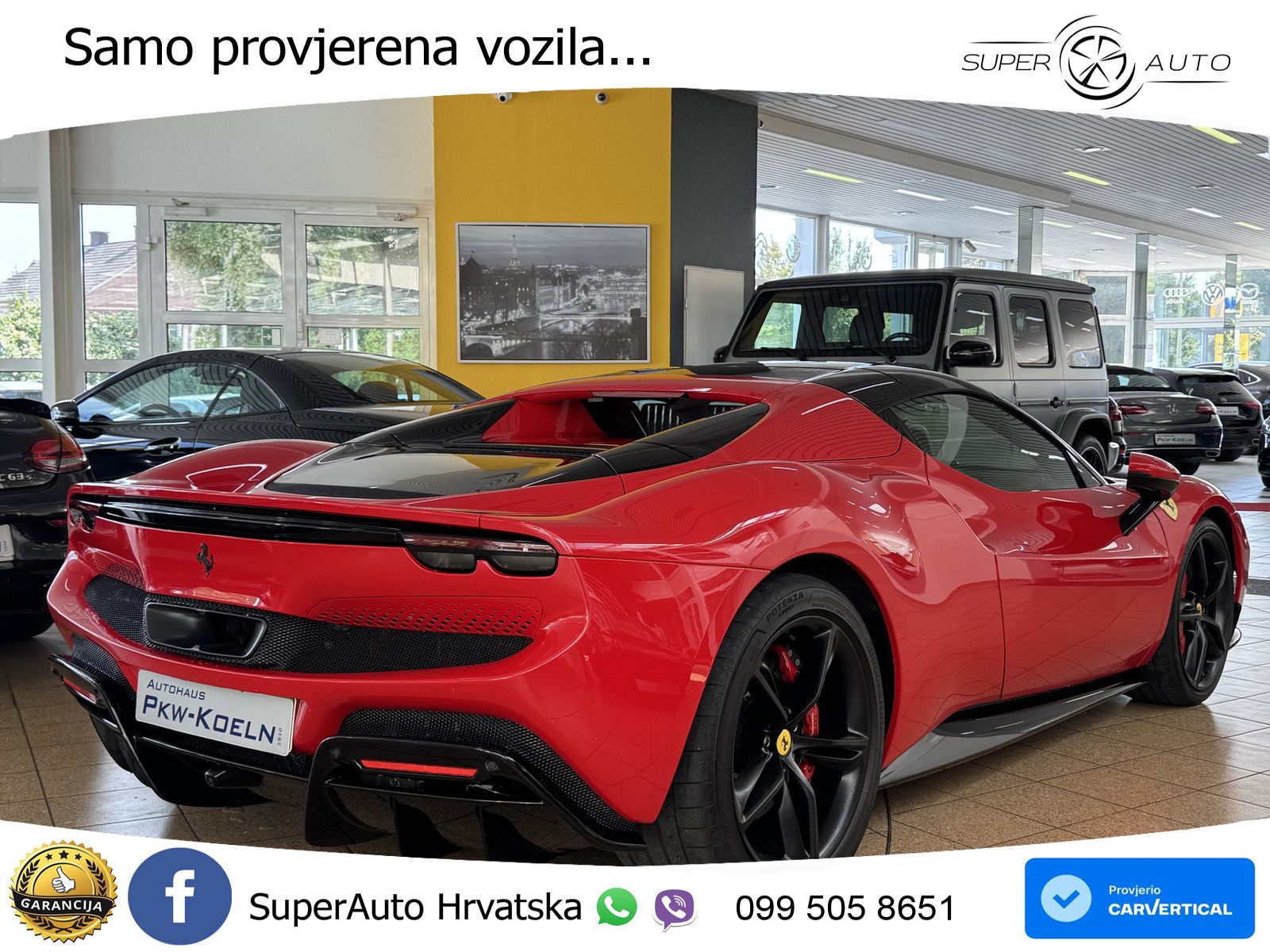 Ferrari 296 GTS 3.0 V6 (830 KS) F1 DCT