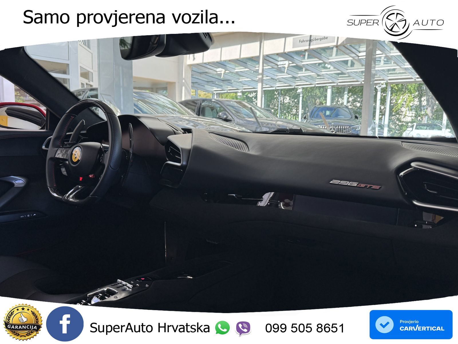Ferrari 296 GTS 3.0 V6 (830 KS) F1 DCT