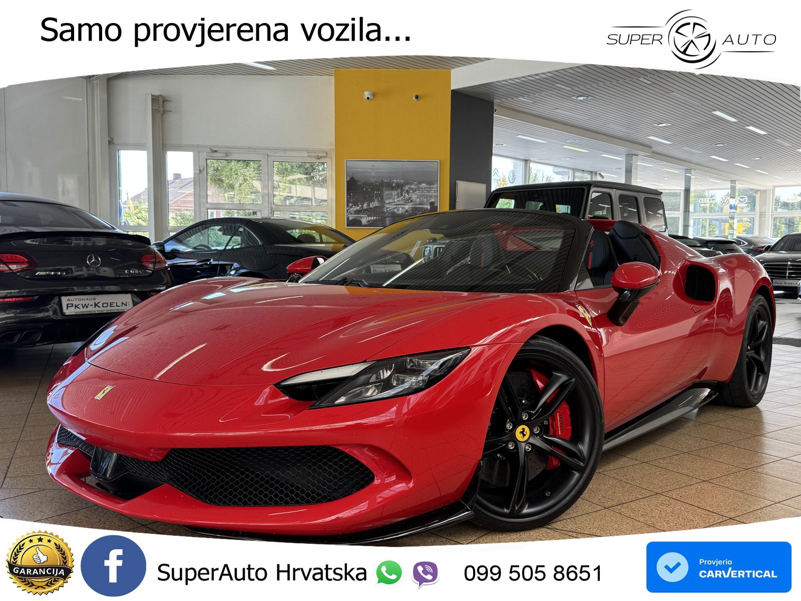 Ferrari 296 GTS 3.0 V6 (830 KS) F1 DCT