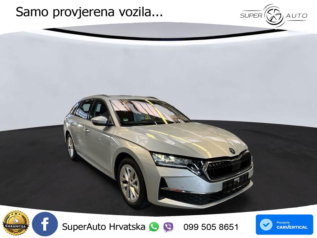 Škoda Octavia Combi 2.0 TDI (150 KS) DSG LED+GR SJED+ACC