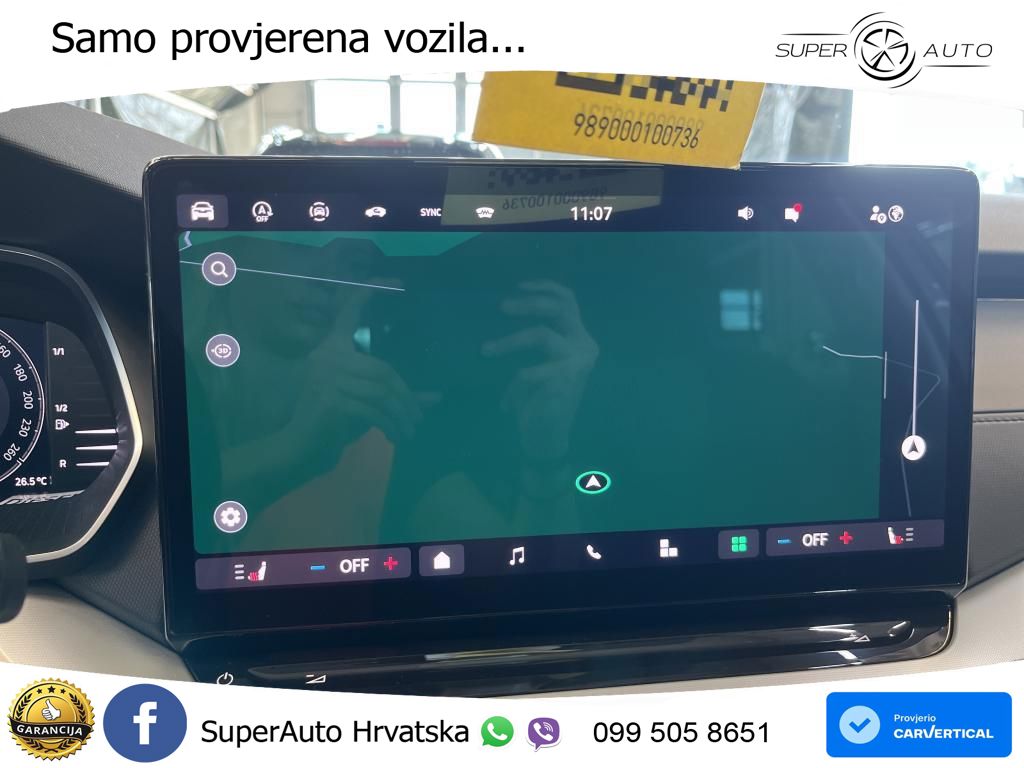 Škoda Octavia Combi 2.0 TDI (150 KS) DSG LED+GR SJED+ACC