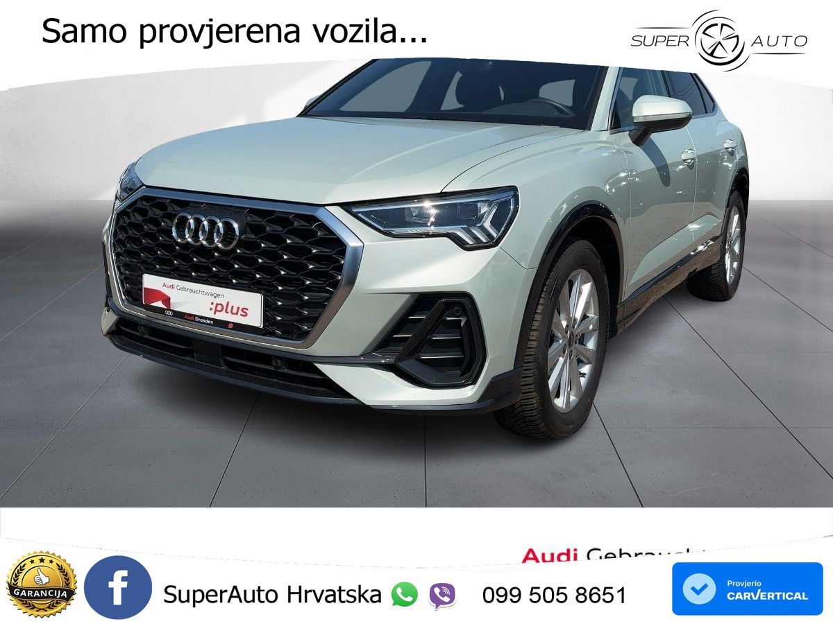 Audi Q3 II Sportback 35 TFSI (150 KS) S tronic LED+GR SJED+ACC