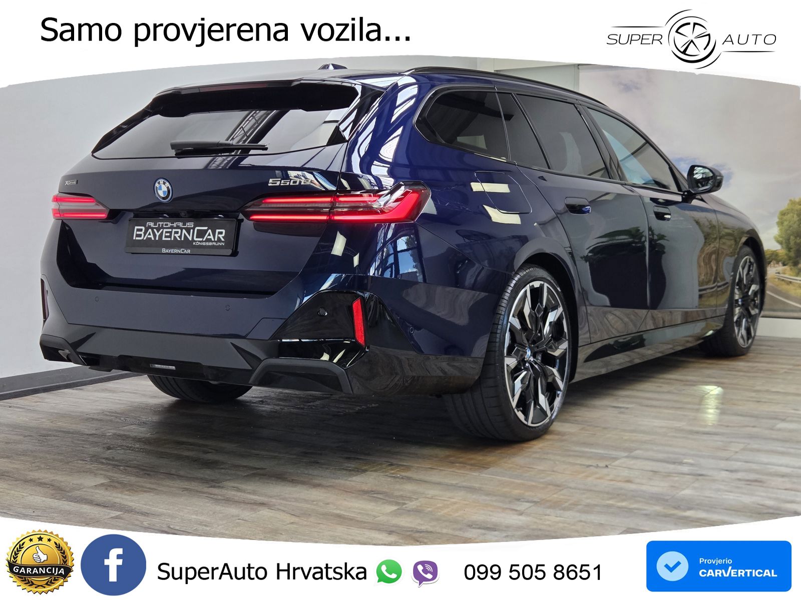BMW 550e Touring (489 KS) xDrive Steptronic M Sport LED+GR SJED+ACC
