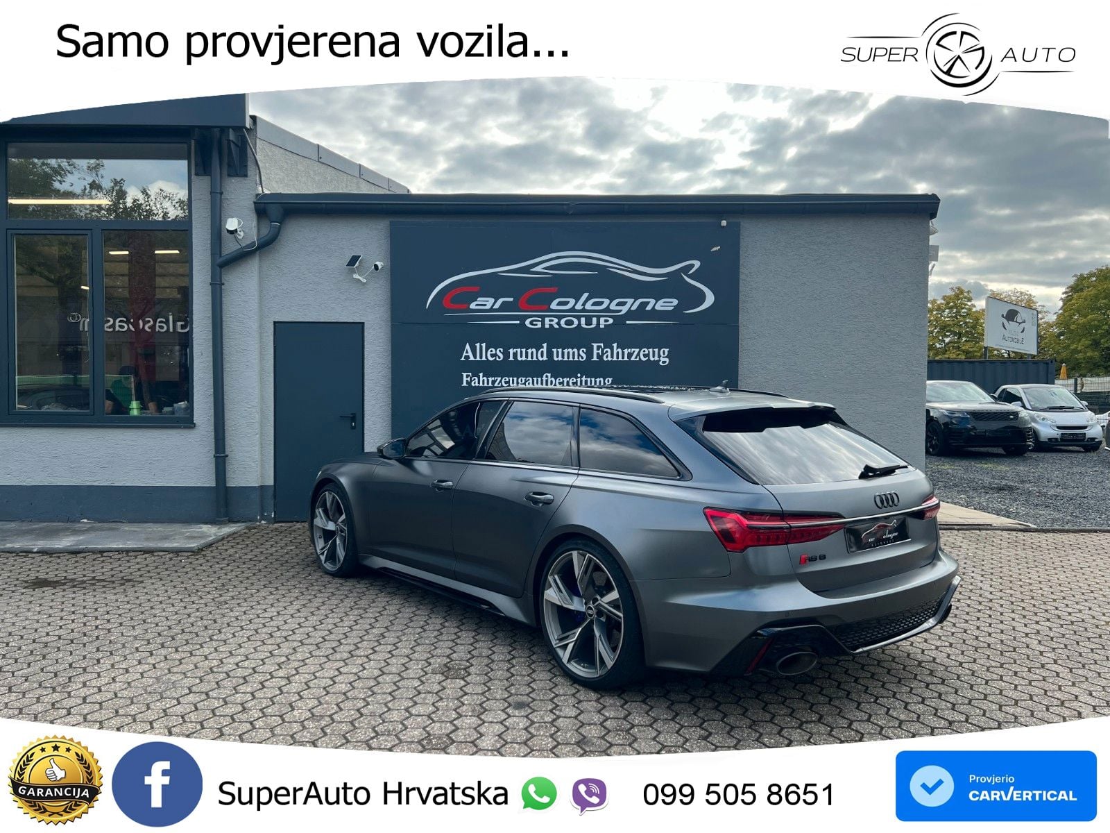 Audi RS6 Avant 4.0 TFSI V8 (600 KS) quattro Tiptronic LED+GR SJED+ACC