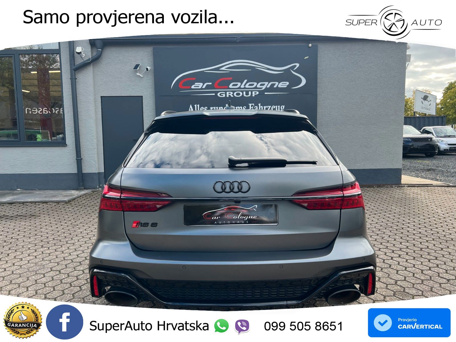 Audi RS6 Avant 4.0 TFSI V8 (600 KS) quattro Tiptronic LED+GR SJED+ACC