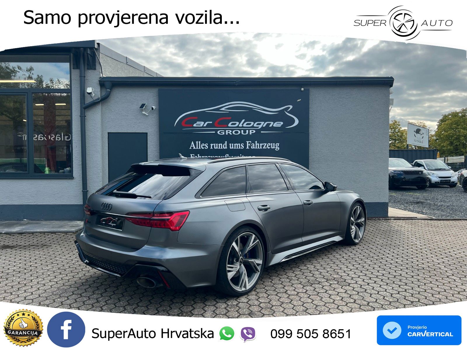 Audi RS6 Avant 4.0 TFSI V8 (600 KS) quattro Tiptronic LED+GR SJED+ACC