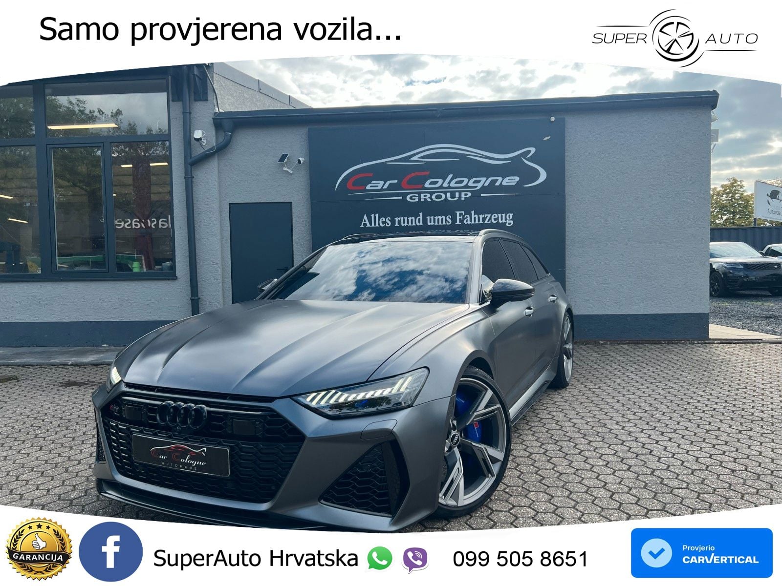 Audi RS6 Avant 4.0 TFSI V8 (600 KS) quattro Tiptronic LED+GR SJED+ACC