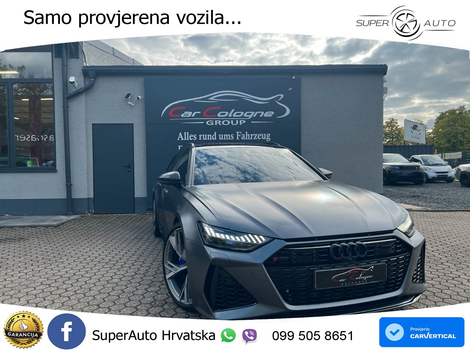 Audi RS6 Avant 4.0 TFSI V8 (600 KS) quattro Tiptronic LED+GR SJED+ACC