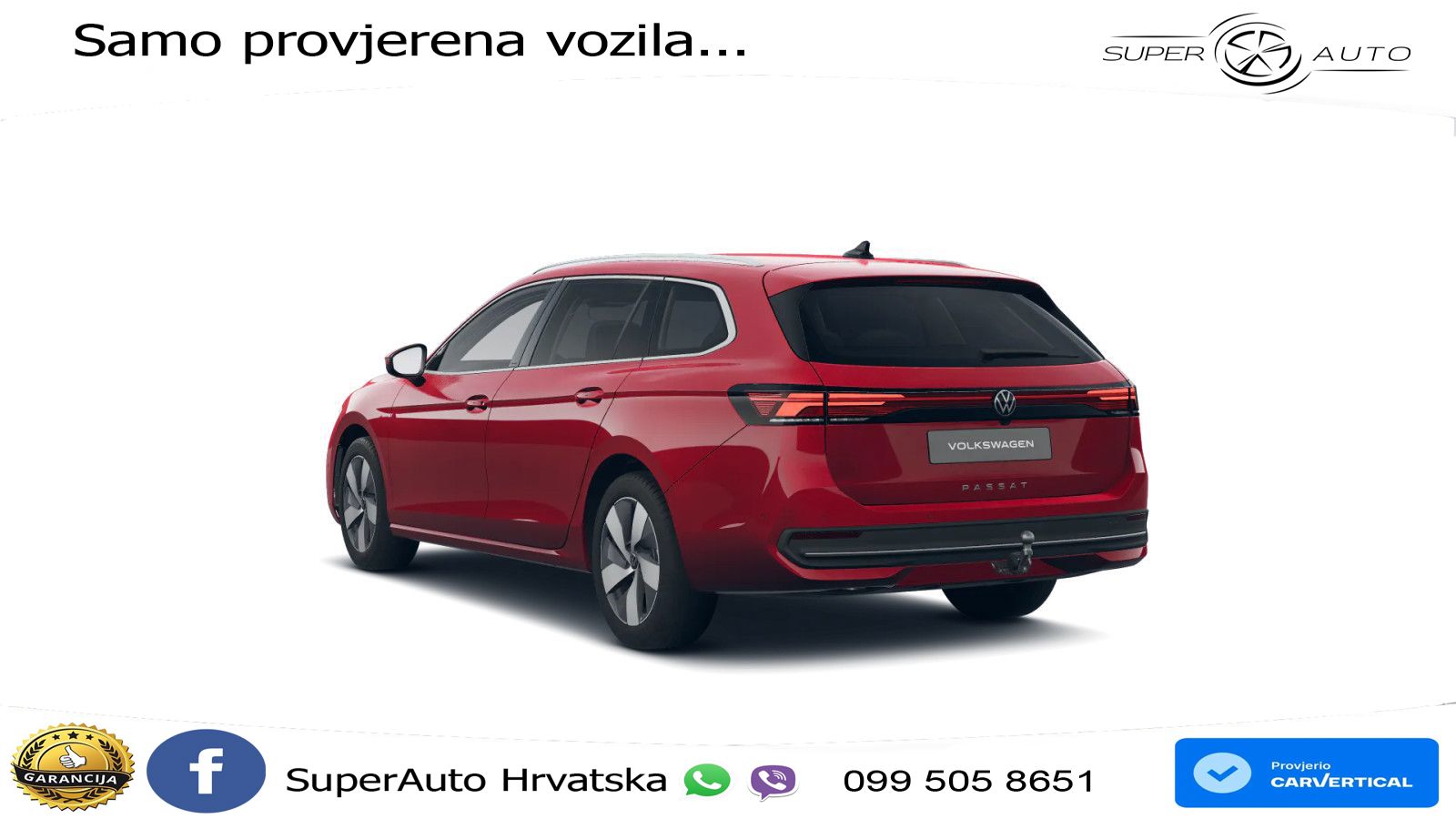 Volkswagen Passat Variant 2.0 TDI (122 KS) DSG LED+GR SJED+ACC
