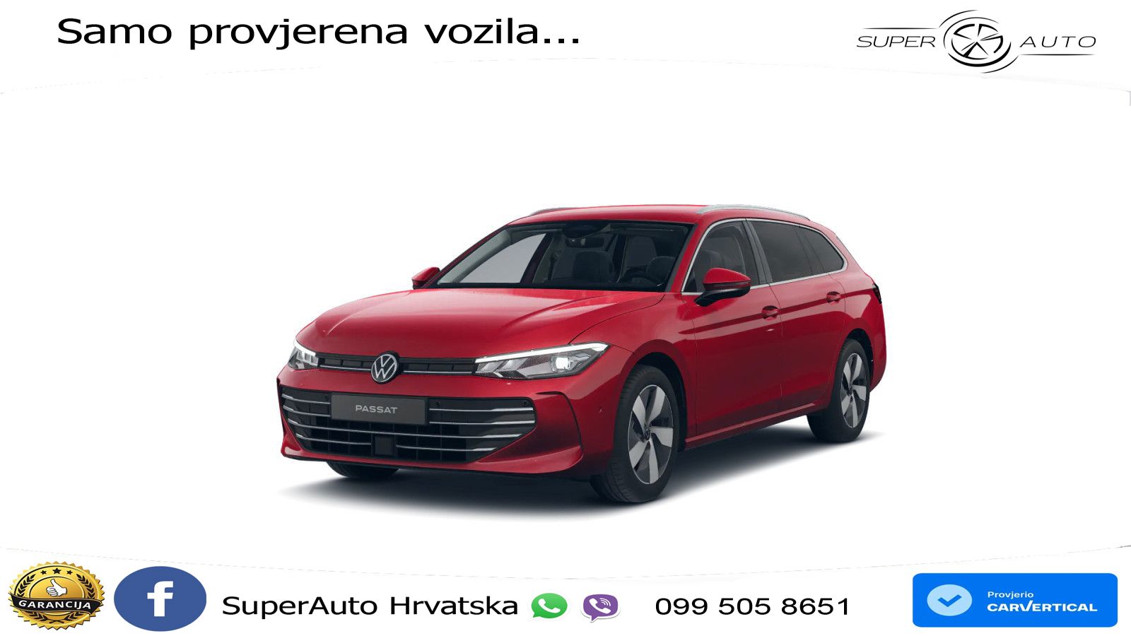 Volkswagen Passat Variant 2.0 TDI (122 KS) DSG LED+GR SJED+ACC