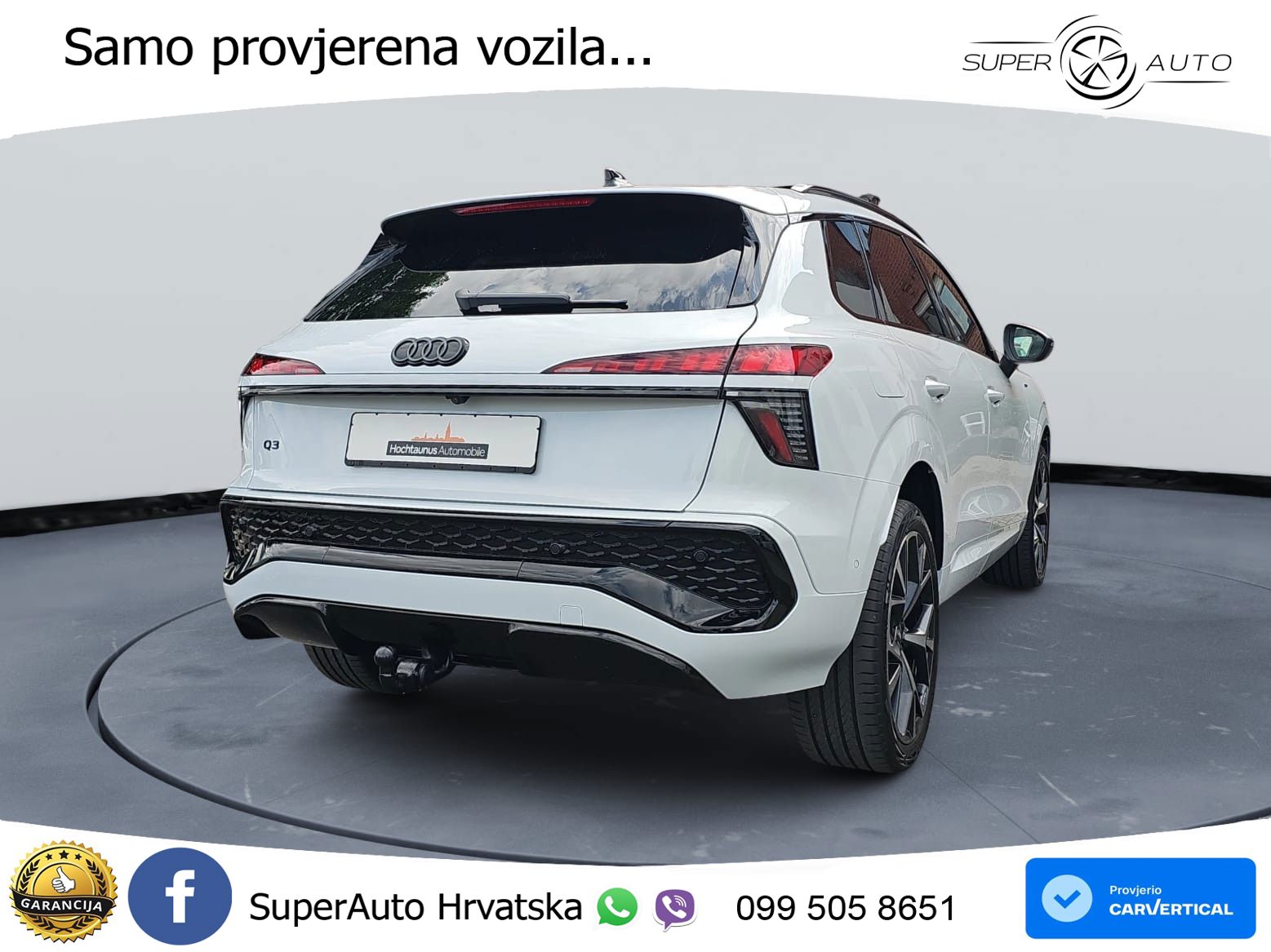Audi Q3 1.5 TFSIe (272 KS) S tronic S line LED+GR SJED+ACC