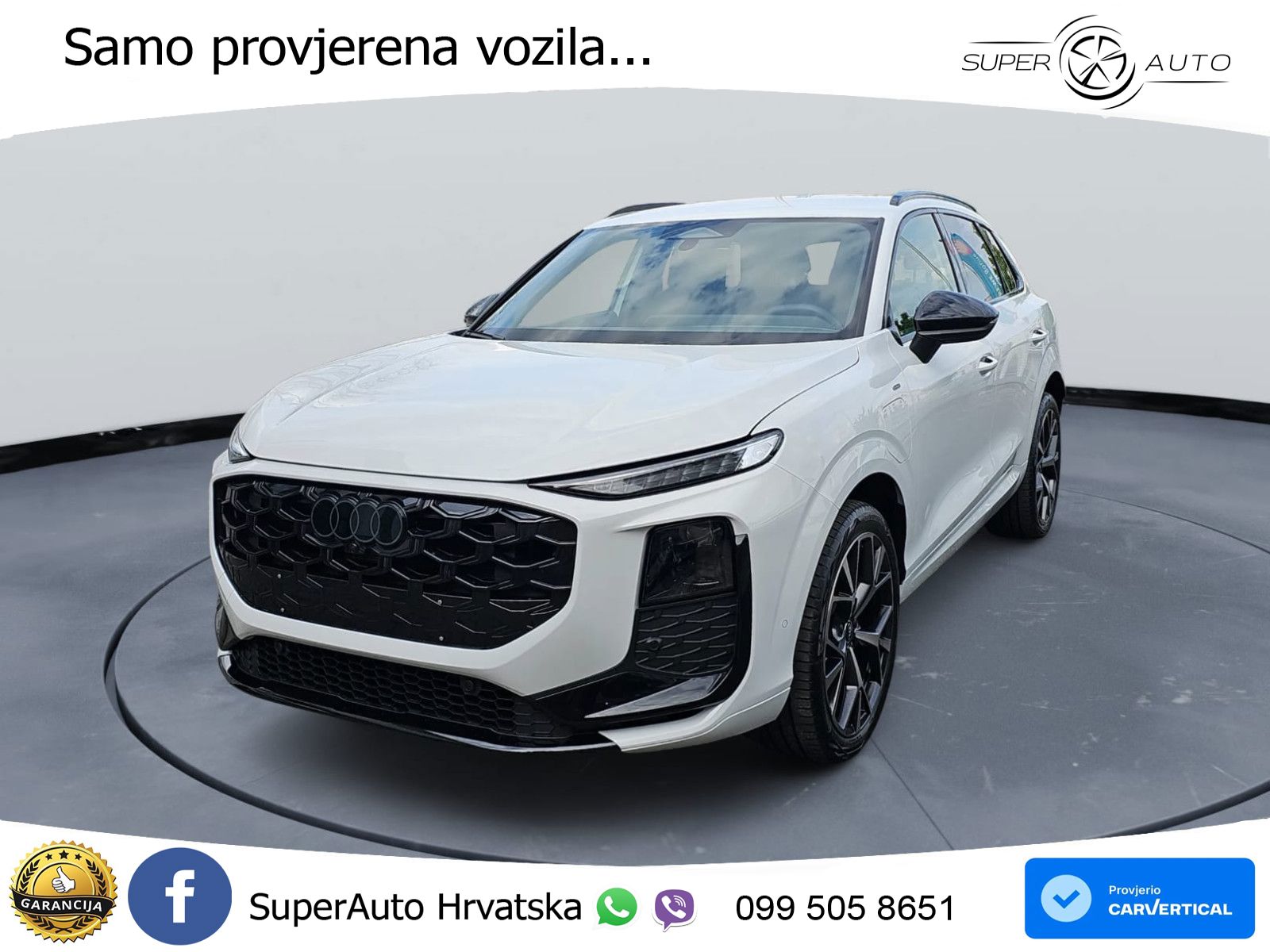 Audi Q3 1.5 TFSIe (272 KS) S tronic S line LED+GR SJED+ACC