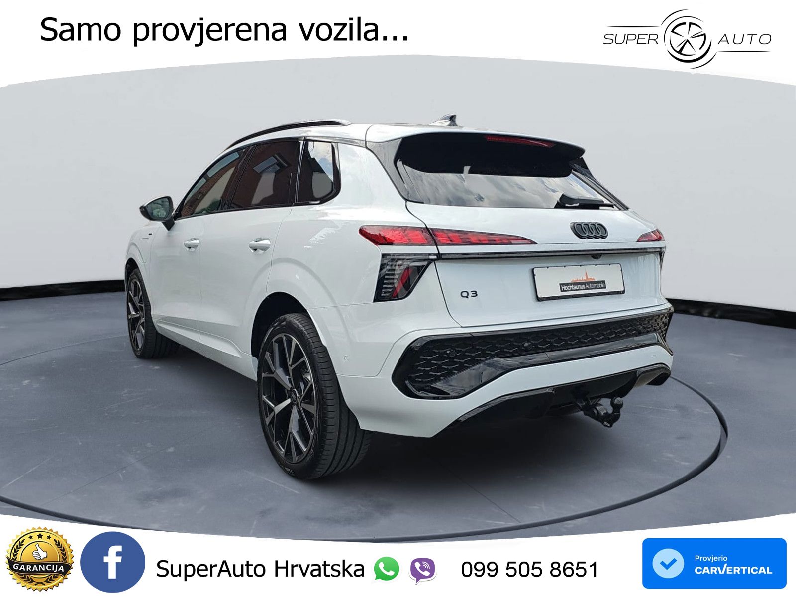 Audi Q3 1.5 TFSIe (272 KS) S tronic S line LED+GR SJED+ACC