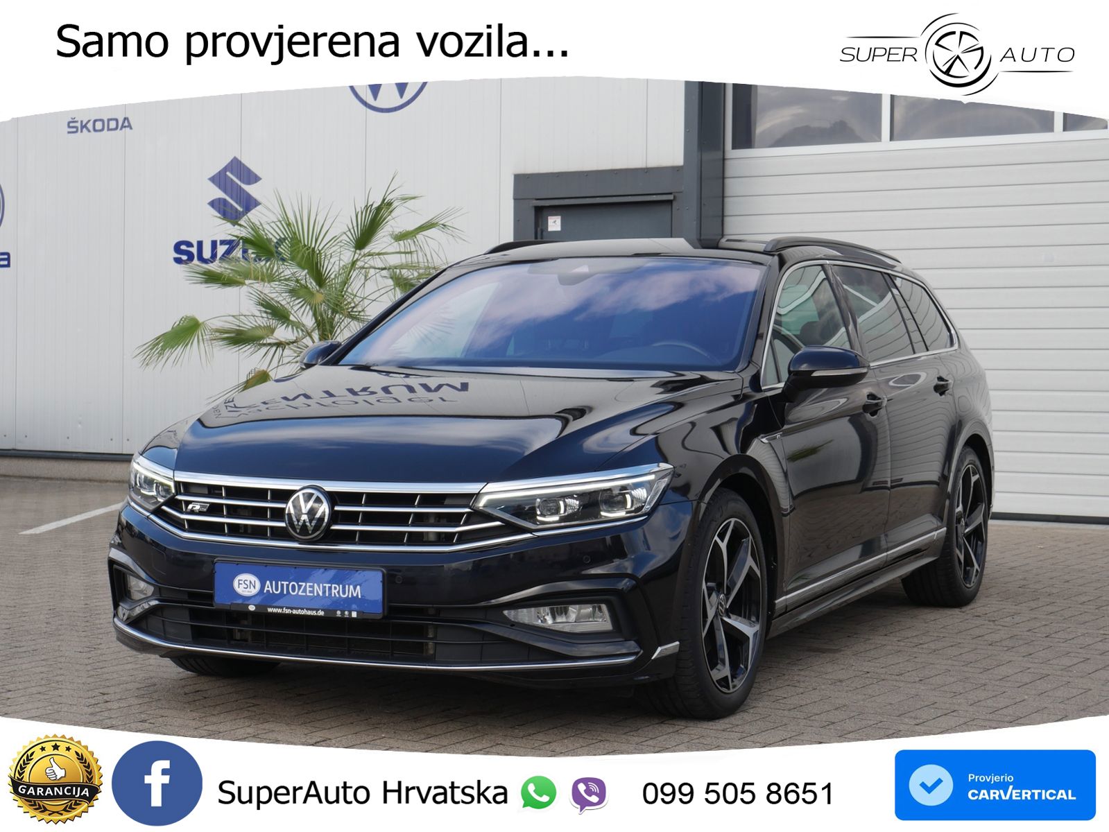 Volkswagen Passat Variant 2.0 TDI (200 KS) DSG LED+GR SJED+ACC