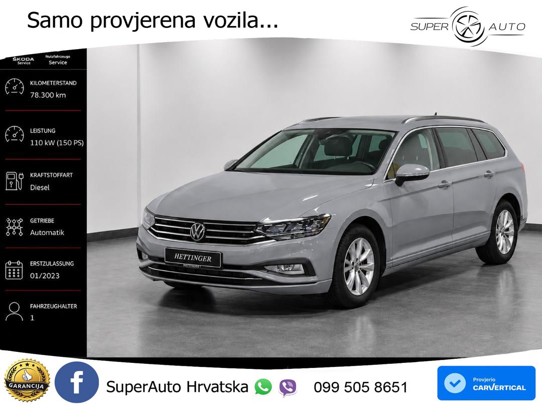 Volkswagen Passat Variant 2.0 TDI (150 KS) DSG Business LED+GR SJED+ACC