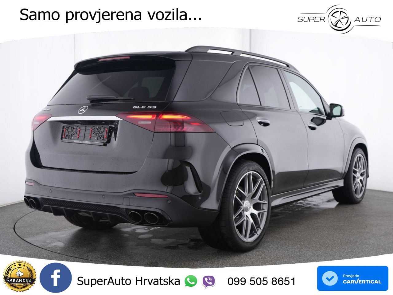 Mercedes AMG GLE 53 (435 KS) EQ Boost 4MATIC+ AMG SPEEDSHIFT TCT 9G LED+GR SJED+ACC
