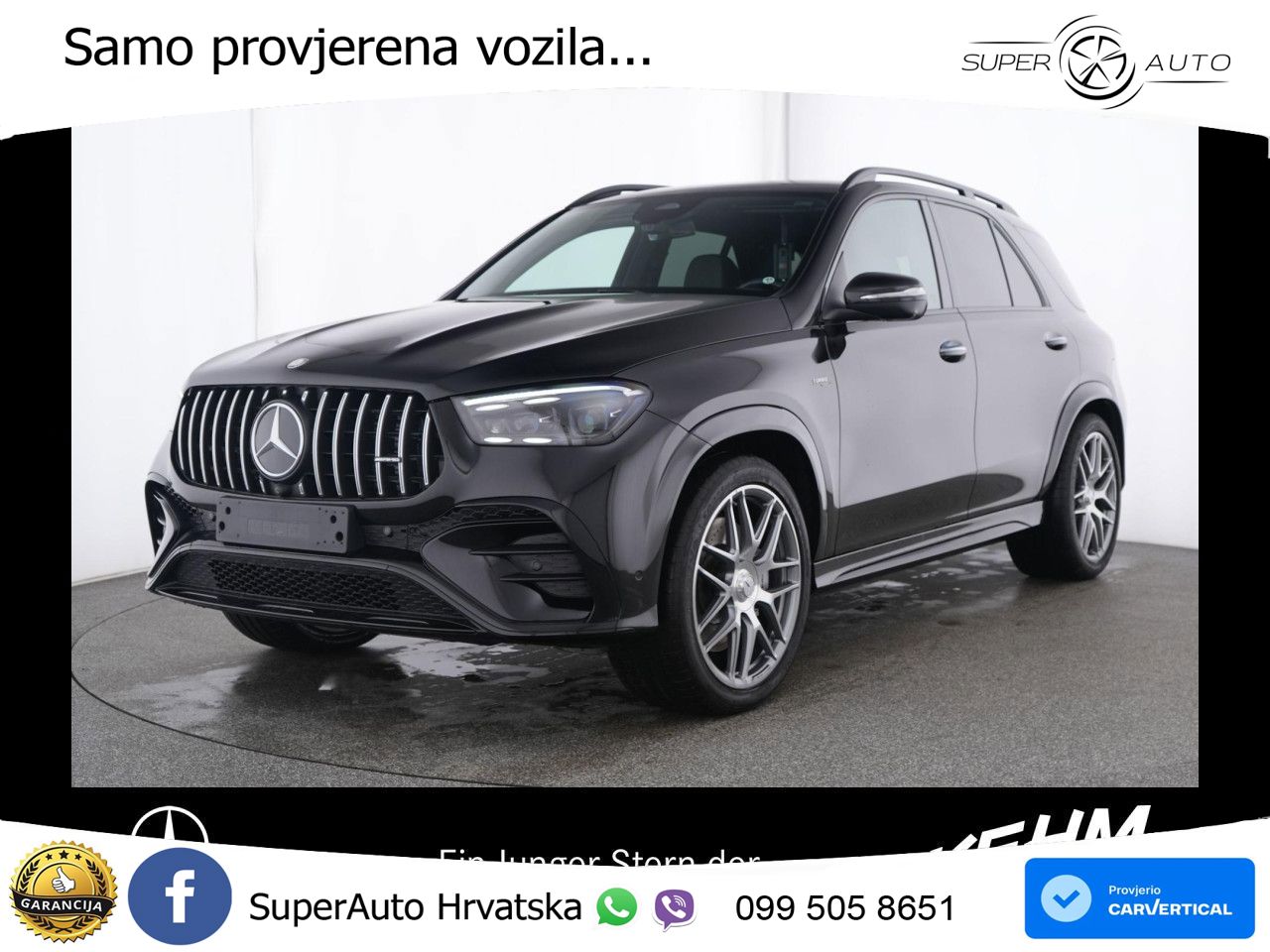 Mercedes AMG GLE 53 (435 KS) EQ Boost 4MATIC+ AMG SPEEDSHIFT TCT 9G LED+GR SJED+ACC