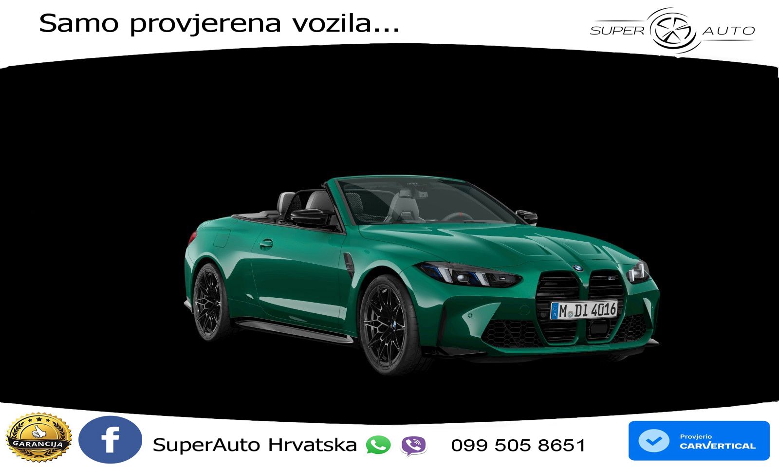 BMW M4 Convertible Competition 3.0 (530 KS) xDrive Steptronic LED+GR SJED+ACC