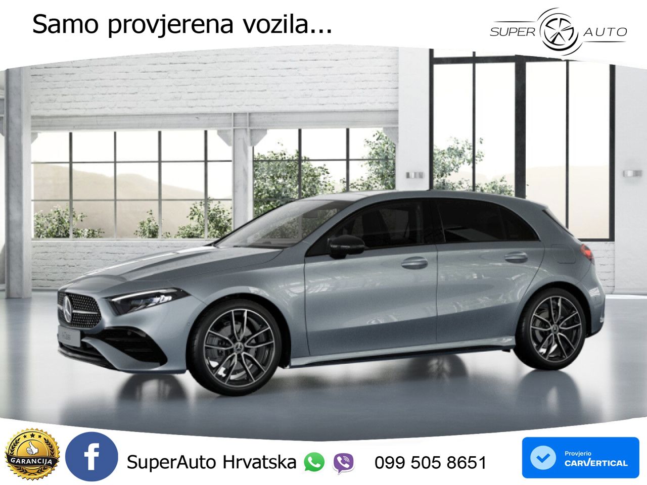 Mercedes-Benz A 180 7G-DCT AMG LED+GR SJED+ACC