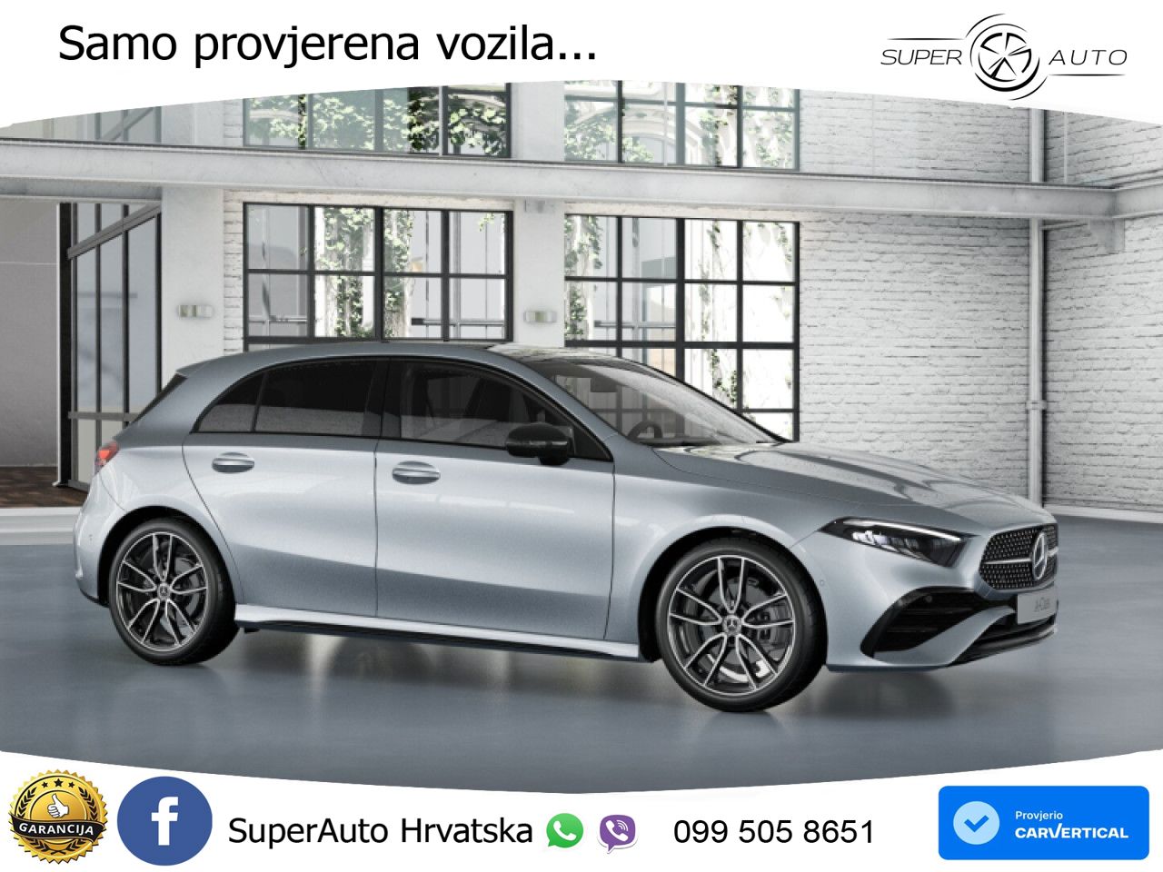 Mercedes-Benz A 180 7G-DCT AMG LED+GR SJED+ACC