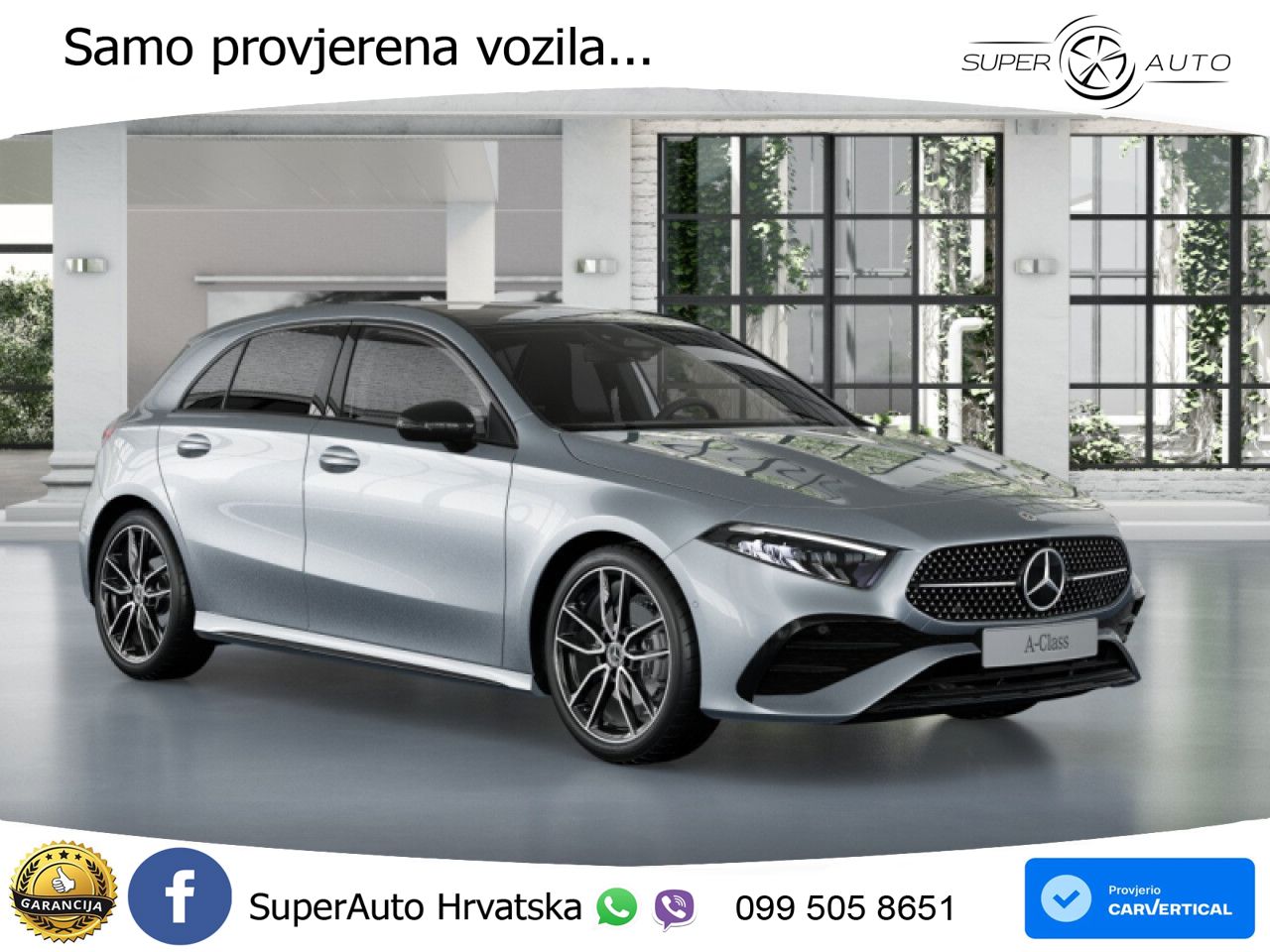 Mercedes-Benz A 180 7G-DCT AMG LED+GR SJED+ACC
