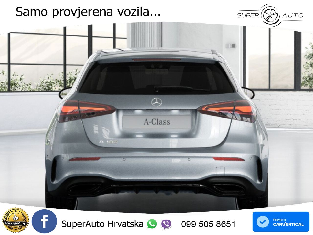 Mercedes-Benz A 180 7G-DCT AMG LED+GR SJED+ACC