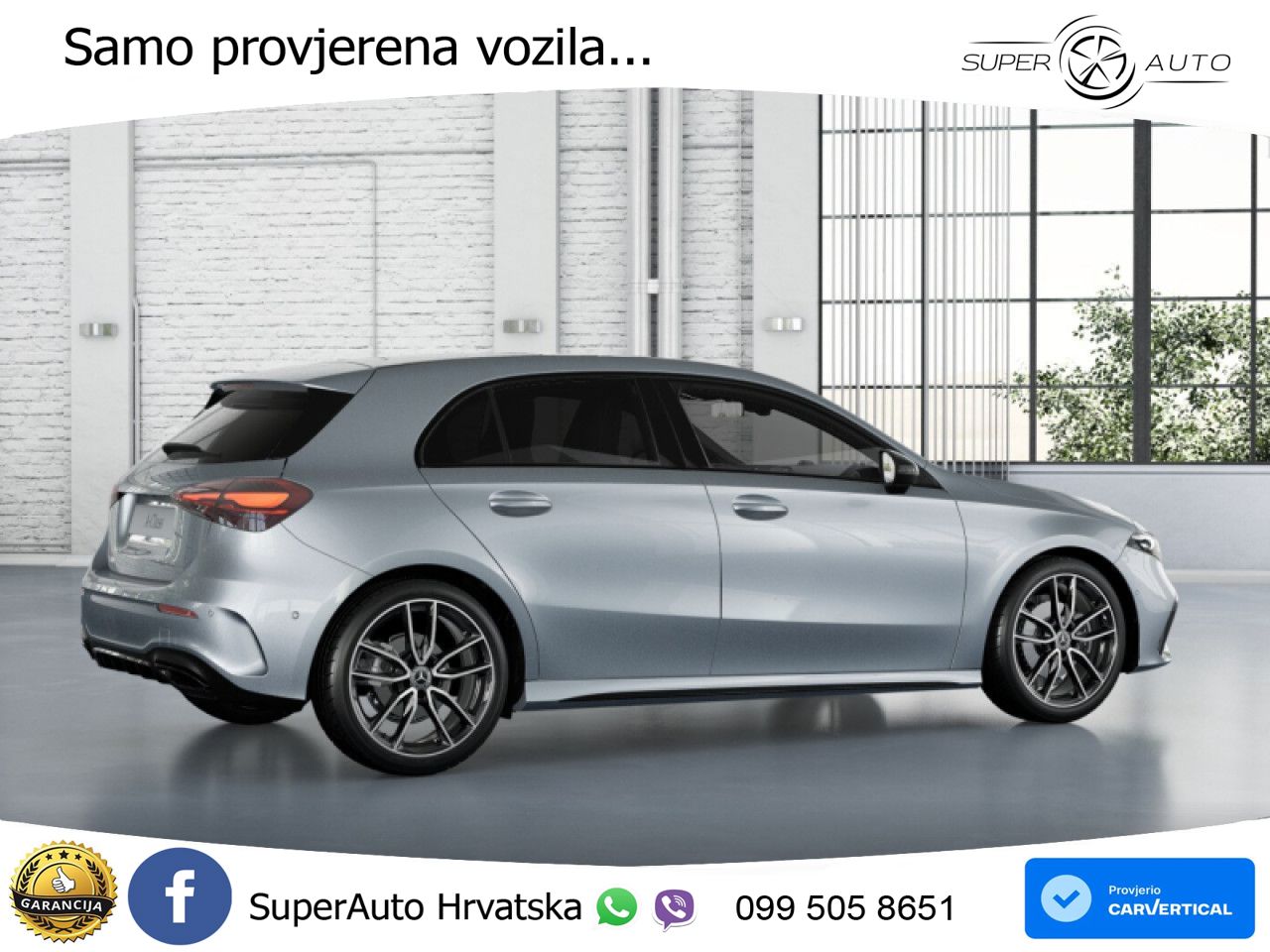 Mercedes-Benz A 180 7G-DCT AMG LED+GR SJED+ACC