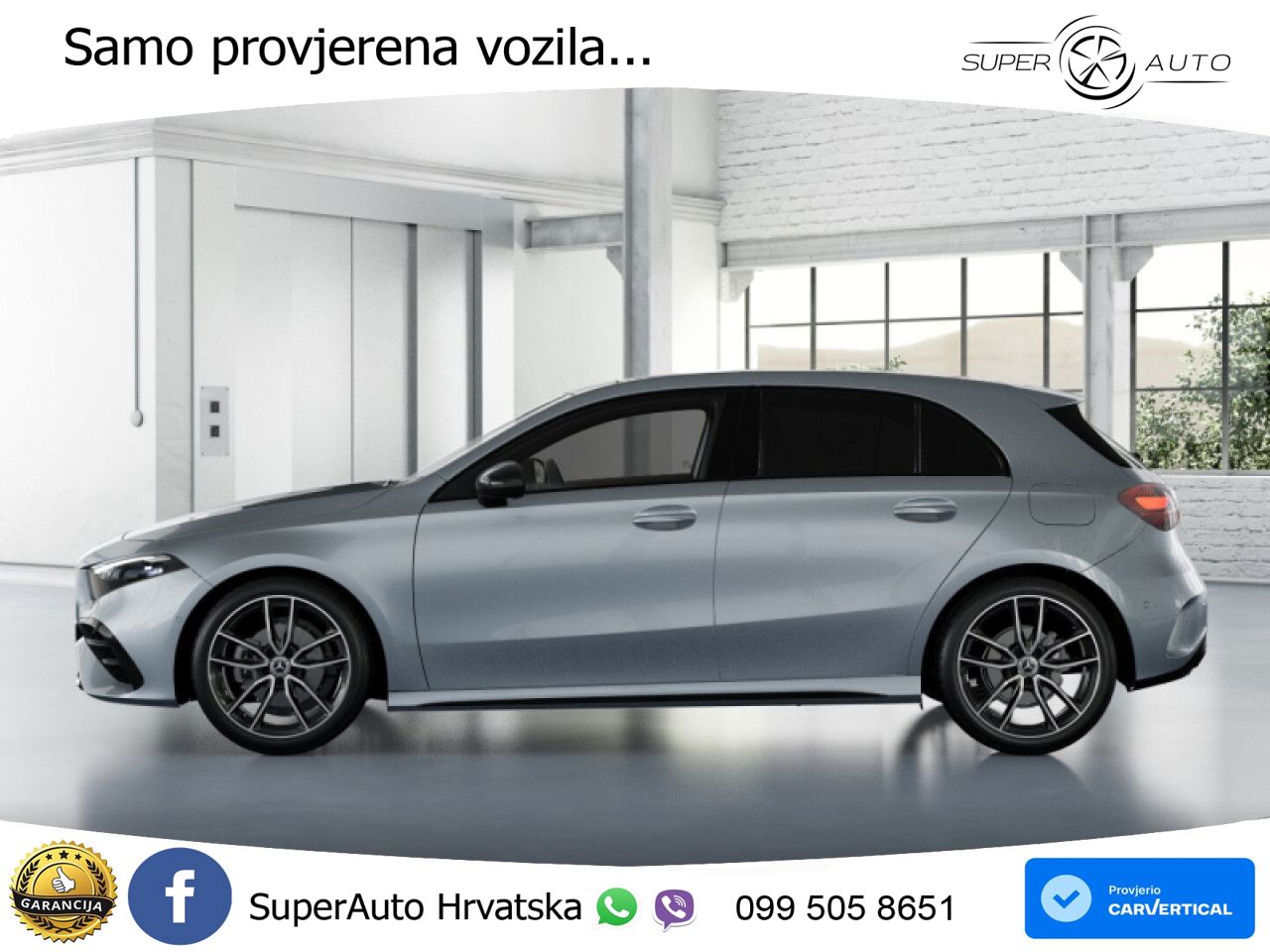 Mercedes-Benz A 180 7G-DCT AMG LED+GR SJED+ACC